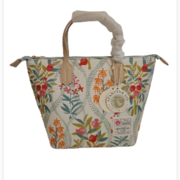Spartina 449 Handbags - Spartina 459 Out To Lunch Bag Queenie Topiary White NWT